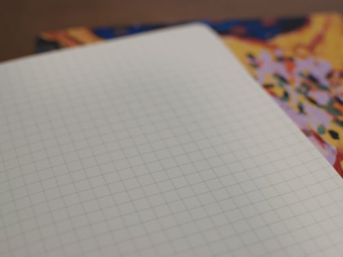 Image of October owl notebook
