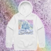 FROZEN CASTLE WHITE HOODIE