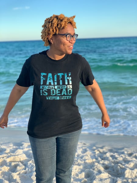 Image of "Faith w/out Works is Dead" T-shirt