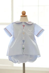 Image 2 of Size 12mo Never Grow Up Collection bloomer set 