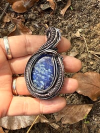Image 4 of Copper Sodalite Pendant