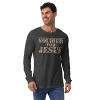 Image 15 of Soldier For Jesus Dark Unisex Long Sleeve Tee