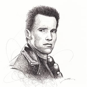 Image of Terminator 2 Doodle