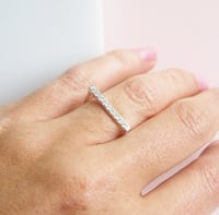 Image 1 of Pavebar Ring 