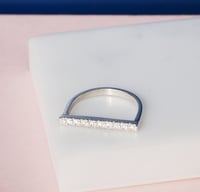 Image 3 of Pavebar Ring 