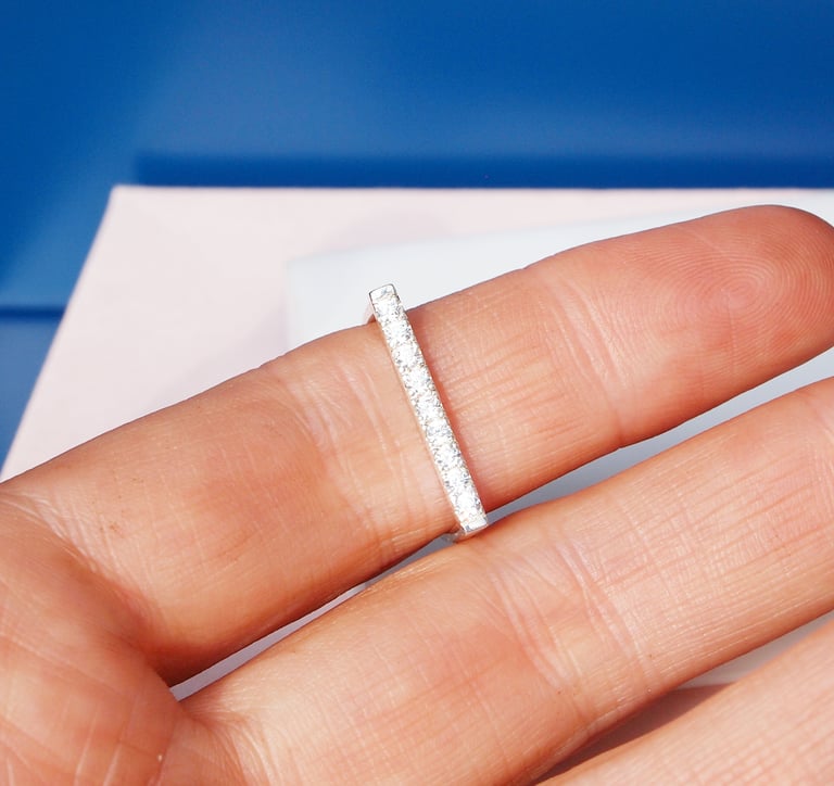 Pavebar Ring Image 4