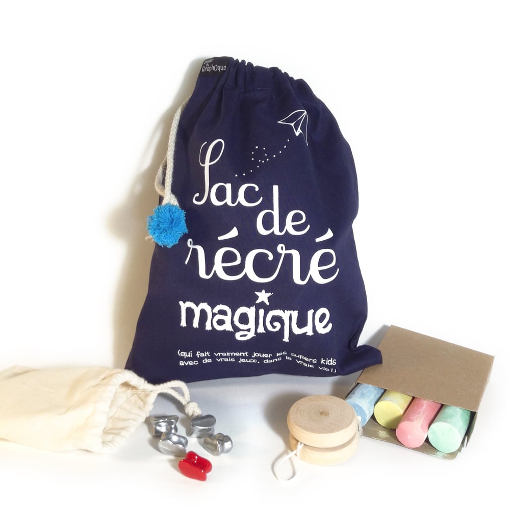 Image of Le sac de récré & ses jouets!