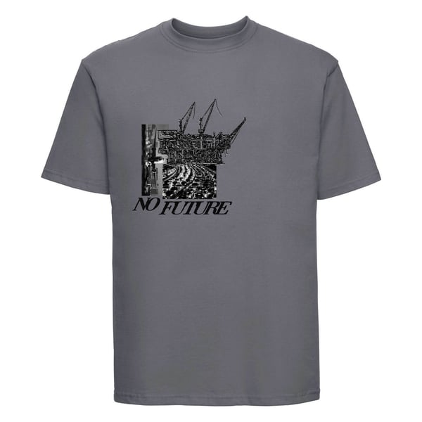 Image of No Future Tee  / Cargo Grey