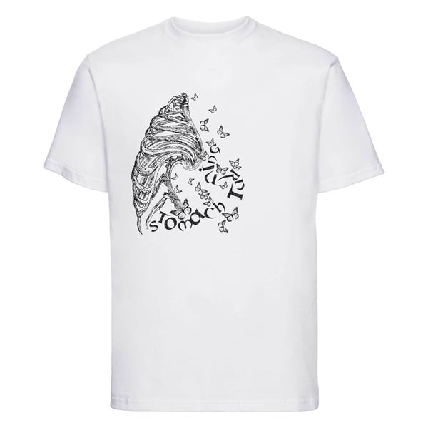 Image of Stomach Turning Tee / White