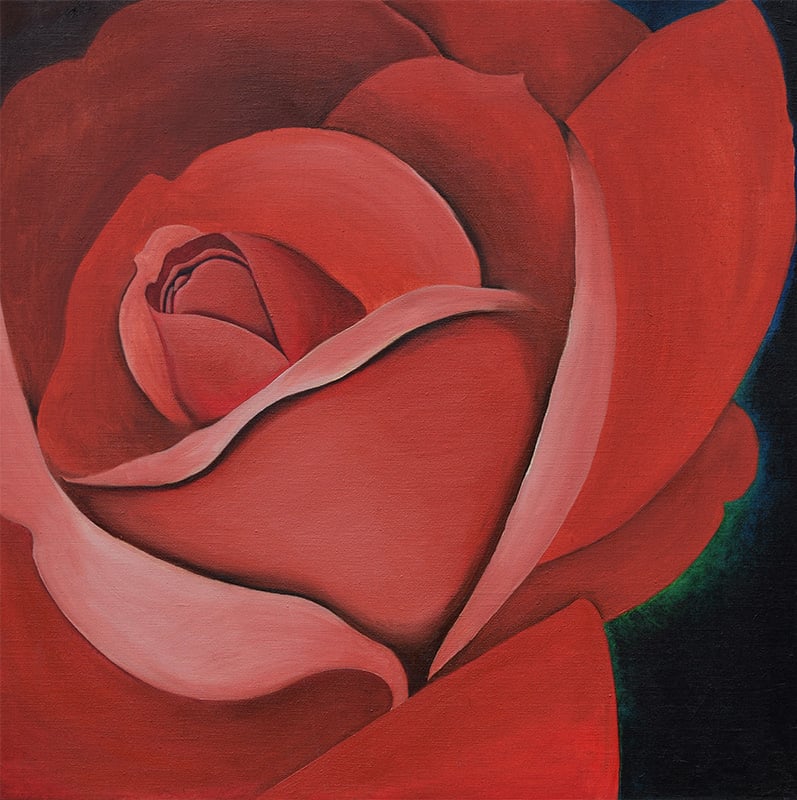Image of Rose print