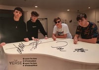 Signed "The Verse" Logo A3 Poster