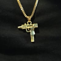 POWER OVER POWER GUN NECKLACE 