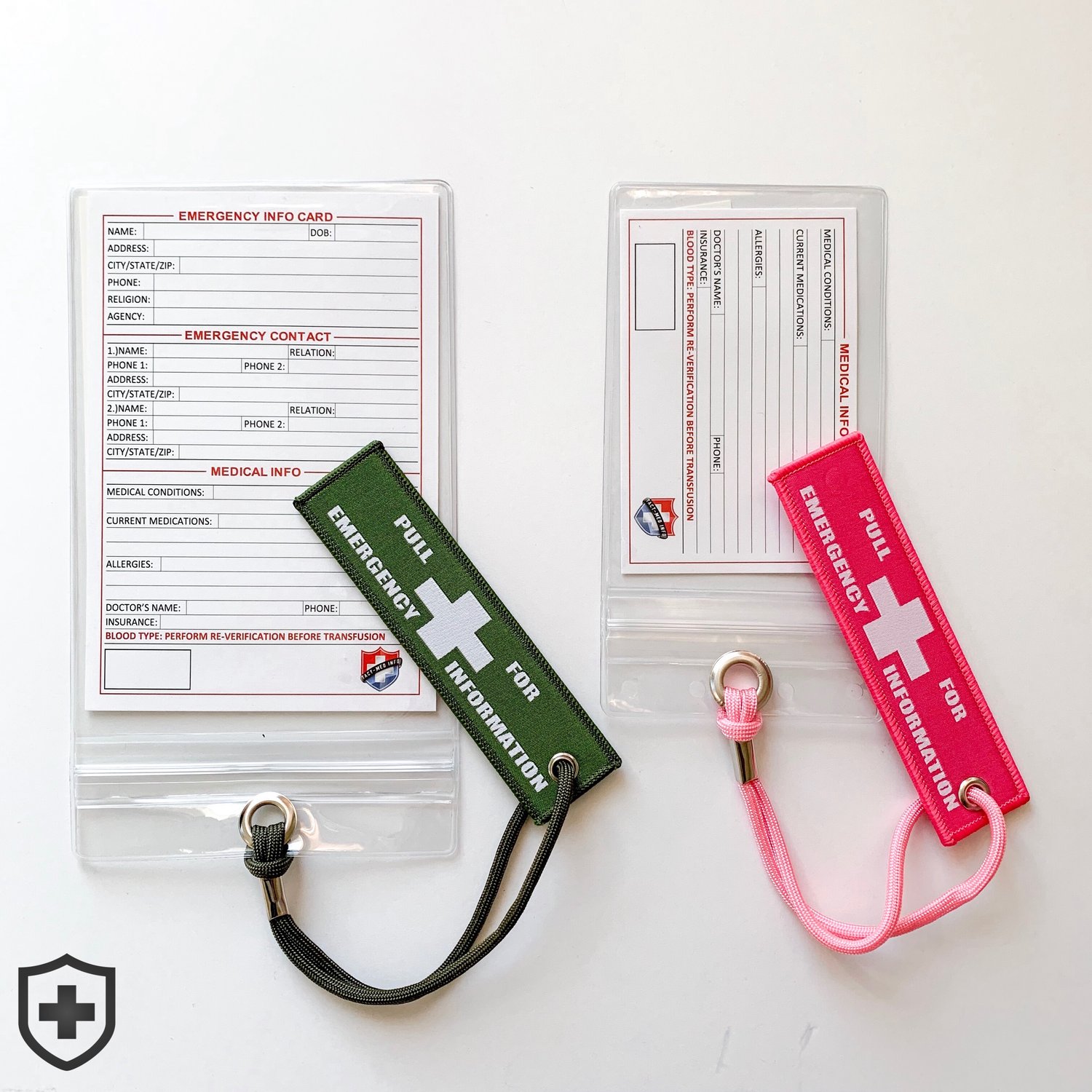 Image of TACT-MED INFO CARD POCKET SIZE 3x5