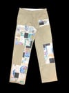 AXECENTS MAP PACK REGULAR FIT WORK PANTS - KHAKI 