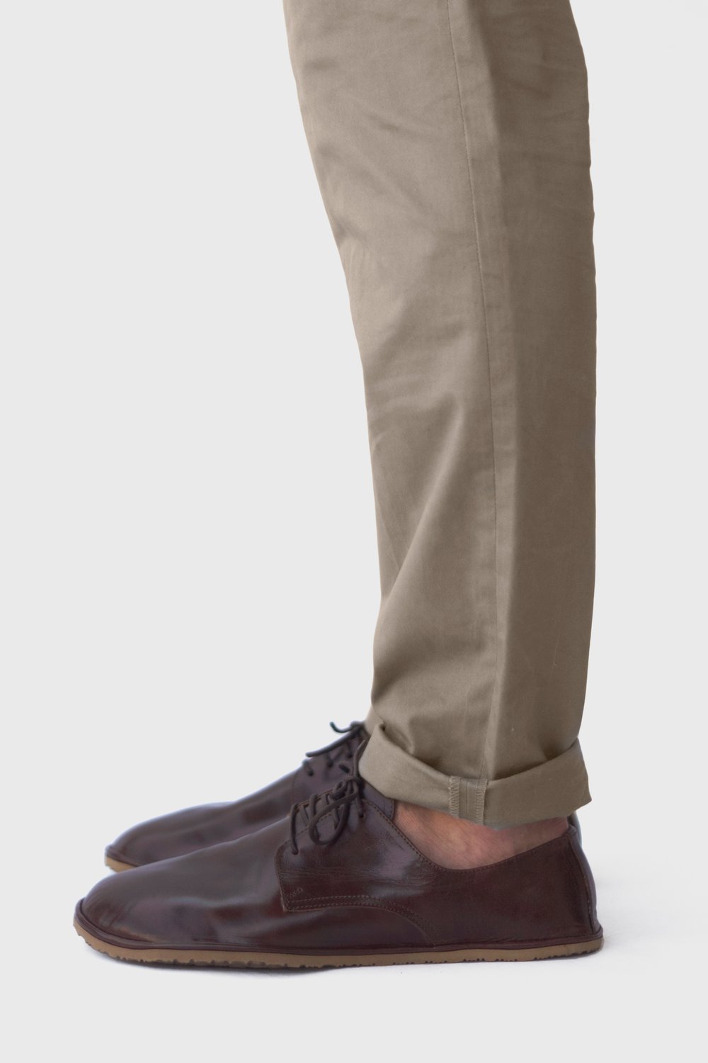 Image of Plain Toe Derby - Glorious Brown