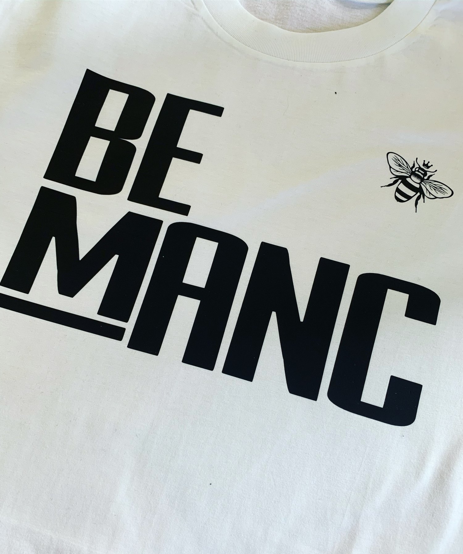 Image of Be Manc T-shirt Adult/Older Child