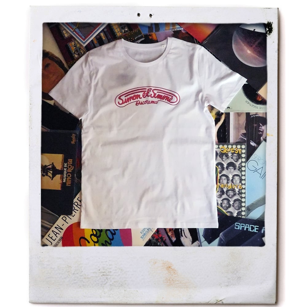 Image of T-shirt Blanc "Discorama Records"