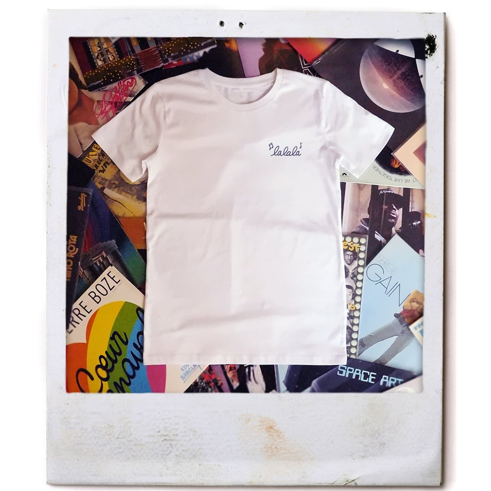Image of T-shirt blanc "Lalala"