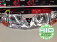 Image 1 of 97-03 F-150 Lightning Style Headlights and Parking Lights