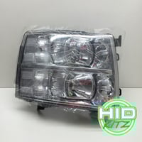 Image 1 of 07-13 Chevrolet Silverado Chrome Clear Headlights