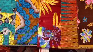 Image of Ankara print loose-fitting top