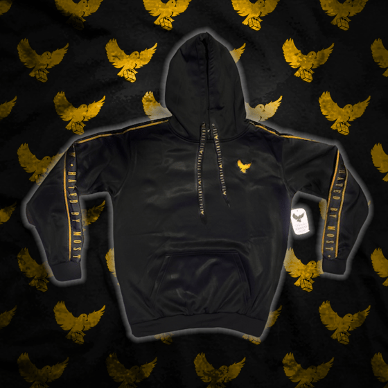 Image of Black/Gold Worn By Few Hoodie