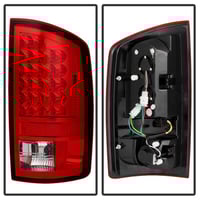 Image 3 of 02-05 Dodge Ram Led Tail Lights 