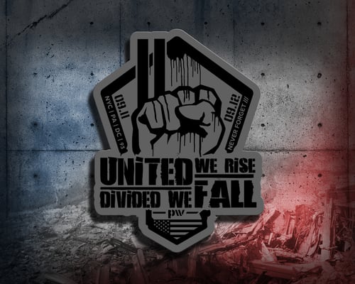 Image of UNITED WE RISE - 09.11 Memorial Patch