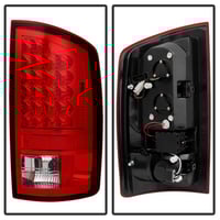 Image 3 of 06-08 Dodge Ram Led Tail Lights Red