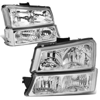 03-06 Silverado Clear Headlights and Parking Lights