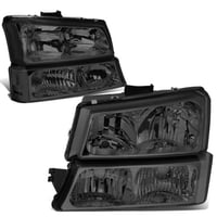 03-06 Silverado Smoked Headlights and Parking Lights