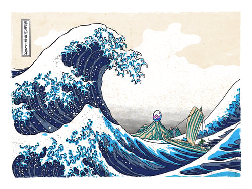 Image of Great Wave Off Koholint Island