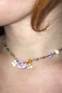 Image 1 of Collier en perles de verre / Pièce unique