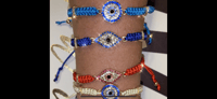 Cord Evil Eye Bracelets
