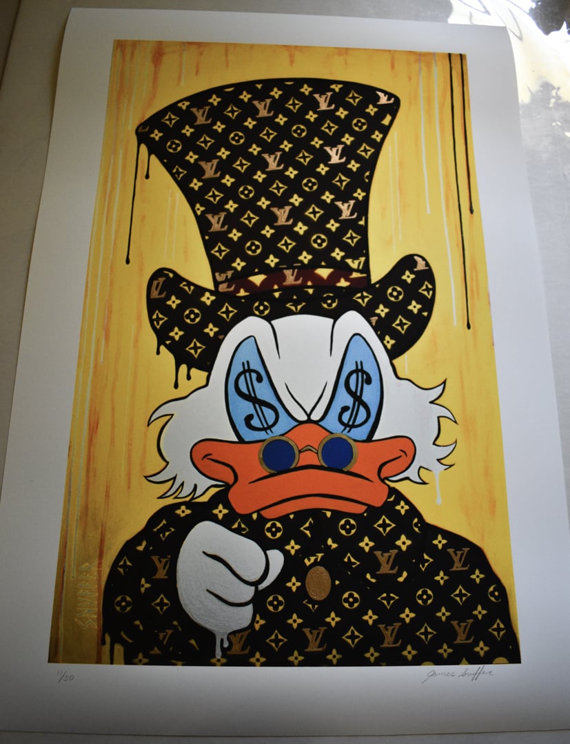 Image of "Vuitton McDuck Wants It All!"