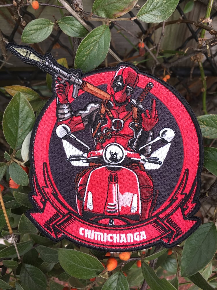 Image of Riders Series #1 - The Man with the Red Spandex on Vespa