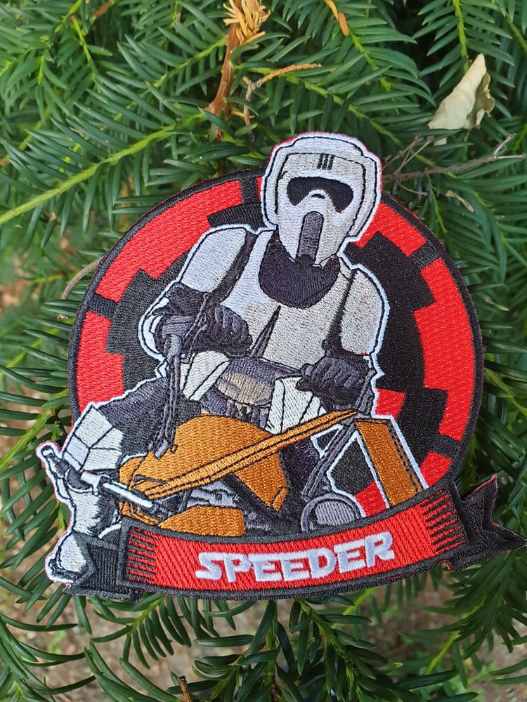 Image of Riders Series #2 - "The Galaxy Biker" on his Speedy Bike