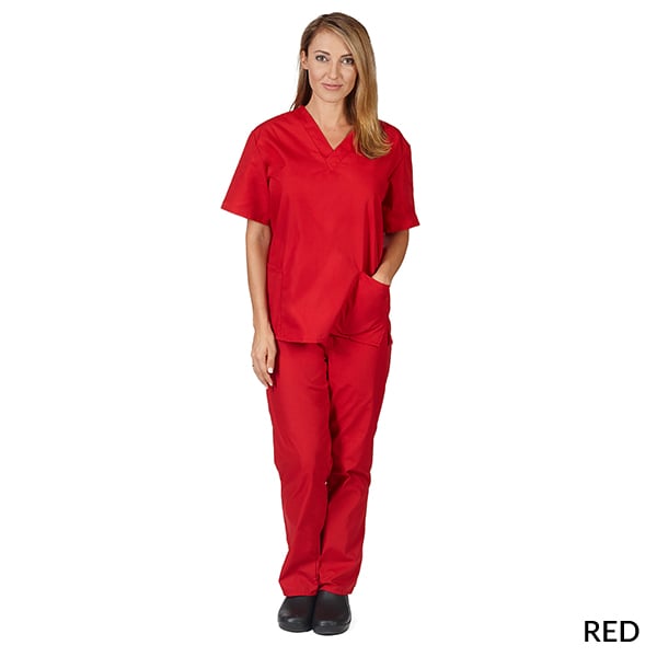 Image of Unisex 2 Pocket Scrub Sets more colors