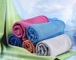 Image of Sports Towel Cold Feeling Sweat Cooling Ice Towel 30x100cm 
