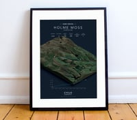 Image 1 of Holme Moss KOM series print A4 or A3 - By Graphics Monkey