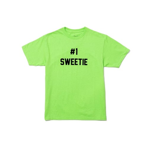 Image of NEW Number 1 Sweetie Tee : Lime Green 