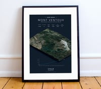 Image 1 of Mont Ventoux KOM series print A4 or A3 - By Graphics Monkey
