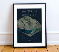Image 1 of Bealach na Bà KOM series print A4 or A3 - By Graphics Monkey