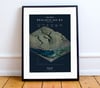 Bealach na Bà KOM series print A4 or A3 - By Graphics Monkey