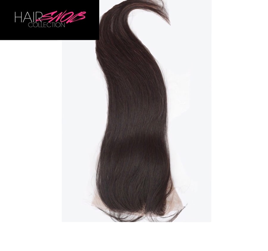 Image of Free Part Straight HD Lace Closure