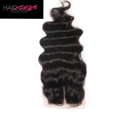 Image of Middle Part Loose Wave HD Lace Closure