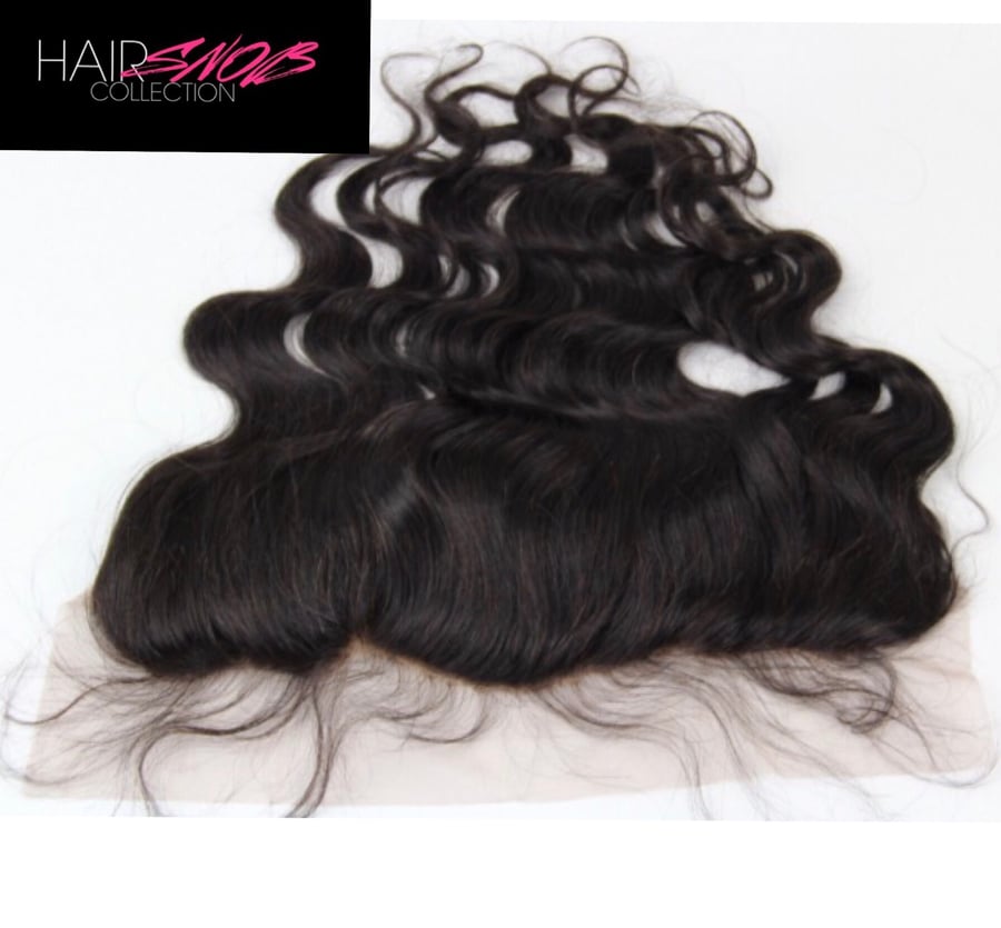 Image of Transparent Lace Body Wave Frontal 