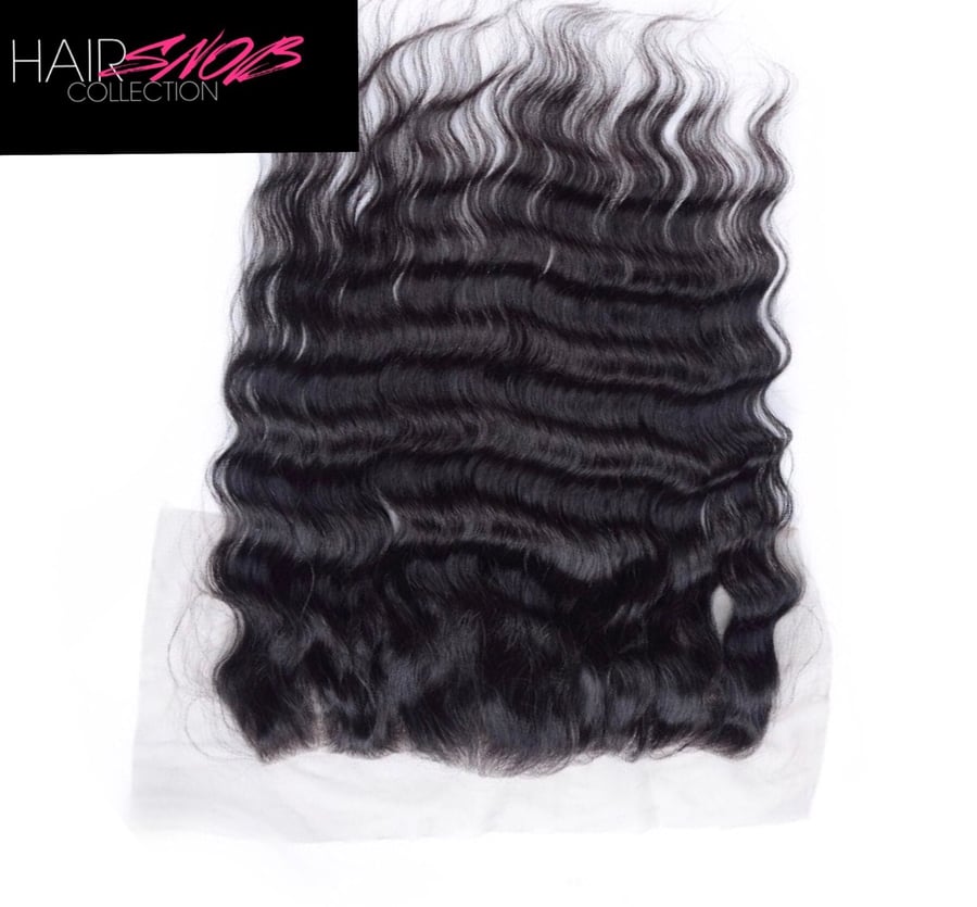 Image of Transparent Lace Loose Wave Frontal