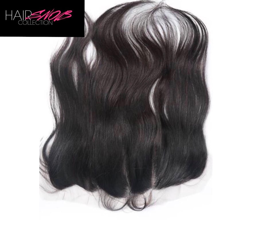 Image of Transparent Lace Straight Frontal 