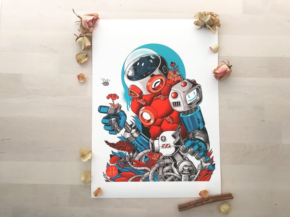 Image of Deadbeat Hero Austrianaut Giclée Print